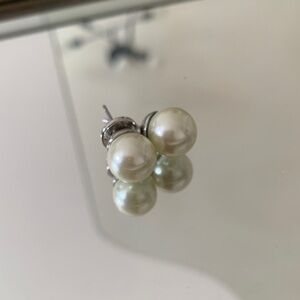 Henri Bendel Pearl Stud Earrings